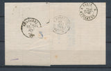 1876 Lettre Convoyeur Station LAIG.GR. ALMENECHES ORNE(59) Indice 18 X2806