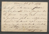 1876 CP 15c Obl Convoyeur Station VIVONNE ANG.P. VIENNE (80) Sup. Rare X2829