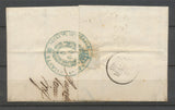 1828 Lettre Marque Cachet d'essai ANGOULEME 10 FEVRIER 1828 X2831