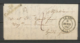 1844 Lettre Cursive 78 Collobrières + CAD T14 LE LUC VAR(78) TB. X2839