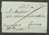 1813 Lettre Département conquis P105P SAVIGLIANO STURA Sup. X2851