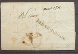 1812 Lettre Marque DEB.DE TOULON VAR(78) de 44 PEYRAC Superbe X2856