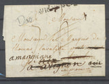 Lettre Marque Déboursé DEB.DE.TOULON VAR(78) Indice 16. X2858
