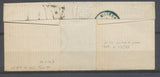 1873 grand fragment N°60 Obl CAD des Bureaux de passe 1307 Sur le timbre X2865