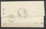 1829 Lettre Griffe Consolato Di S.M Sarda + 78 TOULON-S-MER RARE VAR(78) X2897