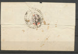 1823 Lettre Griffe Le commandant de la Marine à Toulon. Texte ++ X2901