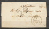 1851 SEINE INFre Lettre CAD T14 BUCHY + Boîte Rurale B BOISSEY TB. X2962