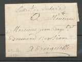 1767 Lettre de Voiture de Toulon pour Brignolles. RARE. X2975