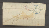 1837 Lettre PP rouge de PARIS pour Paris X2983