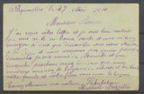1900 VAR CP Entier Sage Obl CAD T25 perlés ILE DE PORQUEROLLES/VAR superbe X3005