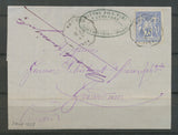 1877 Lettre 25c Obl Convoyeur Station ARCHES R.EP. VOSGES (82) TB X3128