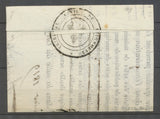 1819 Lettre 78 BRIGNOLLES Griffe LE procureur du Roi près le tribunal X3218