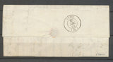 1848 Lettre Cursive 73 Montigny Lencoup SEINE ET MARNE(73) Superbe X3305