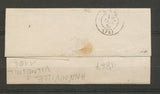 1867 Lettre N°29 Obl GC1667 GODERVILLE(74) + BR U : Annouville SEINE INFre X3366