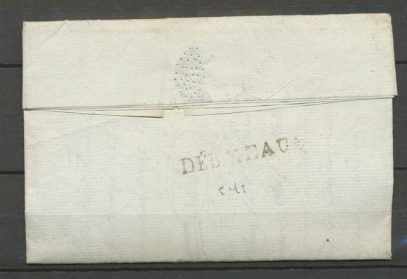 1807 Lettre Déboursé DEB.MEAUX 37*3 mm SEINE ET MARNE (73) TB. X3426