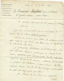 1814 Lettre en Franchise 78 TOULON Le procureur du Roi … VAR(78) X3436