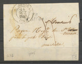 1843 Lettre Cursive 78 Callas 22m + CAD T13 Draguignan (78) VAR Sup X3502