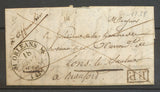 1838 Lettre CAD T12 ORLEANS (43) + PP LOIRET. Superbe X3524