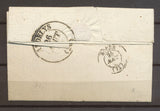 1839 Lettre Taxe 2 de confection locale CAD T12 BARENTIN + BR P PAVILLY X3535
