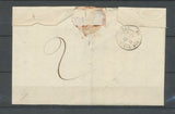 1843 Lettre CAD T12 St FULGENT + PP rouge Superbe VENDEE(79) X3665