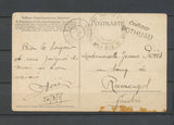 1915 CP du Cameroun Obl Libreville Gabon Griffe Croiseur POTHUAU X3744