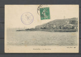 1910 Lettre VAPEUR MONT-ST-MICHEL, petit càd violet, SUP X3938