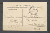 1910 Lettre VAPEUR MONT-ST-MICHEL, petit càd violet, SUP X3938