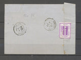 1877 Lettre Sage N°78 obl. C.24 Bournezeau (79), VENDEE Superbe X3966