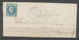 1869 Lettre Saignes PC du GC 3260 sur n°29, C.16, CANTAL X3994