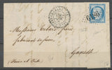1873 Lettre Séracourt-le-grand, GC 6186 sur n°60, CAD T24 PERLE X3996