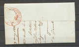 1816 Lettre Préfet/dept de l'Ain, rouge, AIN. X3998