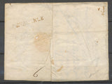 1696 DE VALENCE, lettre de Genève pour le baron de l'Argentière X4023