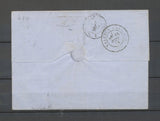 1874 Lettre Saulce-S-Rhône, GC 4654 sur n°60, C.24, Superbe DROME X4028