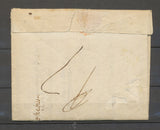 1783 Lettre LYON/PORT-PAIE, RHONE Signée Baudot X4050