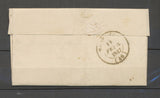 1847 Lettre Cursive 46/Aumont 30mm + PP + C.14 Marveyols, rare PP LOZERE X4071