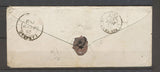 1852 env. Cursive 46/Aumont 20mm + C.15 Marveyols, LOZERE X4072