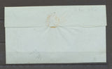 1847 Lettre Cursive 46/Barre-de/Cévennes + C.12 florac et franchise, SUP X4073