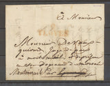 1820 Lettre marque linéaire déboursé  DEB 49/EPERNAY, 33*10, SUP MARNE X4076