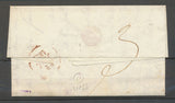 1831 Lettre marque linéaire P23P/RIBERAC 33*12, DORDOGNE X4135