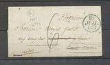 1831 Lettre marque linéaire DEB 50/BOURBONNE, HAUTE MARNE X4149
