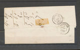 1844 Lettre Cursive 54/Mauron 19mm + C.12 Ploërmel, MORBIHAN X4152