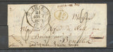 1830 Lettre marque linéaire DEB 72/LIMOURS 31*9, RR, SEINE ET OISE X4158