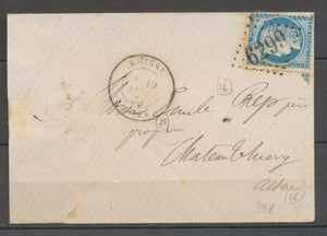 1874 Enveloppe Roissy GC 6299 sur n°60, C.17, SUP SEINE ET OISE X4164