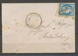 1874 Enveloppe Roissy GC 6299 sur n°60, C.17, SUP SEINE ET OISE X4164
