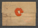 1812 Lettre marque linéaire 102/SIMMERN, Département conquis X4171