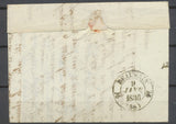 1836 Lettre Marque 26/St. André, 30mm, type très rare, + C 13 Evreux EURE X4677