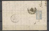 1876 N°60 Obl GC + conv. Station Bleue St Gilles-du-Gard LU.ARL GARD(29) X4678