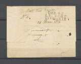 1826 Lettre déboursé DEB 45/LE PORT/STE MARIE, 32x13mm, LOT ET GARONNE X4684