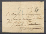 1826 Lettre déboursé DEB 45/LE PORT/STE MARIE, 32x13mm, LOT ET GARONNE X4684