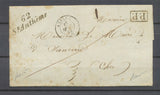 1843 Lettre Cursive 62/St Anthème + PP + C 15 Ambert PUY DE DOME(62) X4697